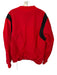 Nike Red & Black Nylon UGA Drawstring Athletic Men's Pullover Red & Black / Est L