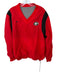Nike Red & Black Nylon UGA Drawstring Athletic Men's Pullover Red & Black / Est L