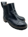 See By Chloe Shoe Size 38.5 Black Leather Round Toe Stacked Heel Chelsea Booties Black / 38.5