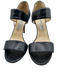 Jimmy Choo Shoe Size 39 Black Leather Pointed Almond Toe Sandals Black / 39