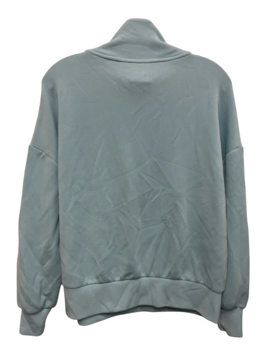 Varley Size XS Blue Viscose Blend Long Sleeve 1/4 Zip high neck Jacket Blue / XS