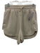 Varley Size S Ivory Cream Viscose Blend Elastic Waist Dolphin Hem Shorts Ivory Cream / S