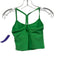 Beyond Yoga Size S Lime Green Polyester Blend Heathered Crop Top Short Set Lime Green / S