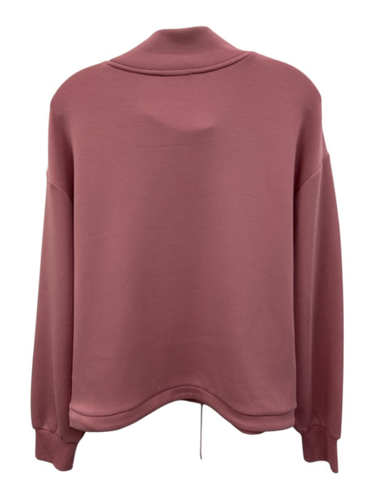 Varley Size XS / S Mauve Pink Viscose Blend Mock Neck Long Sleeve Pant Set Mauve Pink / XS / S