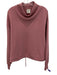Varley Size XS / S Mauve Pink Viscose Blend Mock Neck Long Sleeve Pant Set Mauve Pink / XS / S