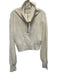 Varley Size XS Cream Cotton Turtleneck Half Zip Sweater Cream / XS