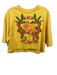 Farm Rio Size XS Yellow, green, & pink Cotton Monkey Short Sleeve Boxy Top Yellow, green, & pink / XS