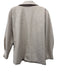Ann Mashburn Size S Beige Wool Blend V Neck Heathered Lined Long Sleeve Top Beige / S