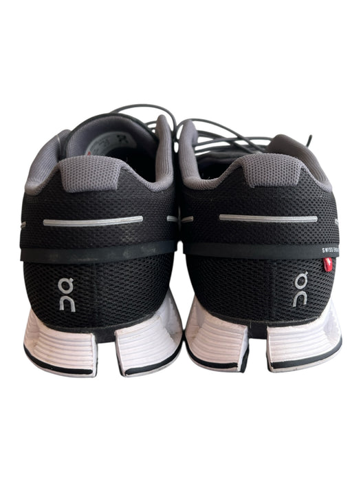 On Cloud Shoe Size 8.5 Black Low Top Lace Round Toe Shoes Black / 8.5