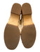 J Crew Shoe Size 9 White & Brown Cow Hair Rivets Wood Sole Sling back Clogs White & Brown / 9