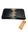 Kate Spade Black & Beige Leather Snake Embossed Zip Close Continental Wallets Black & Beige