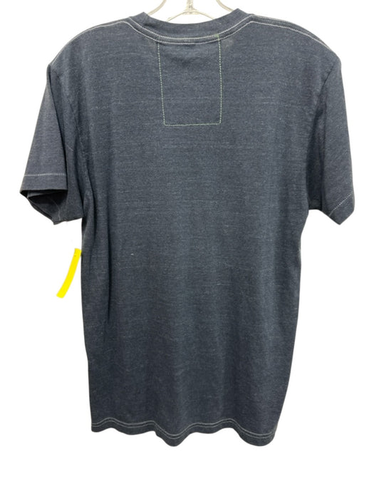 Aviator Nation Size M Dark Gray & Multi Cotton Blend Heathered Graphic Logo Top Dark Gray & Multi / M