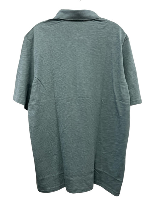 Criquet NWT Size L Green Cotton Solid Polo Men's Short Sleeve Green / L