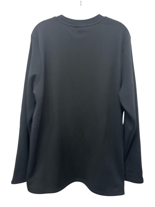 Nike NWT Size L Black & Red Polyester Solid Crewneck Men's Long Sleeve Shirt Black & Red / L