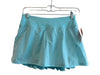 CRZ Yoga Size XXS Aqua Polyester Blend Back Zip Pocket Pleats Athletic Skort Aqua / XXS
