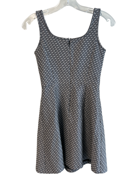 Theory Size 0 White multi Cotton Blend Back Zip Straps Above knee Mini Dress White multi / 0