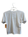 Aviator Nation Size S White Cotton & Polyester Cropped Lightning Bolt Logo Top White / S