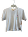 Aviator Nation Size S White Cotton & Polyester Cropped Lightning Bolt Logo Top White / S