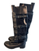 Cole Haan Shoe Size 6.5 Black Leather Knee High Straps Buckle Detail Boots Black / 6.5