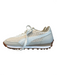Puma Shoe Size 8 Cream Manmade Material Knit Lace Up Almond Toe Sneaker Shoes Cream / 8