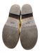 Celine Shoe Size 40 Gold & Brown Leather & Wood Logo Slip On Mule Clogs Gold & Brown / 40