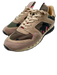 Valentino Shoe Size 38.5 Brown, Green, Pink Suede & Synthetic Camo Sneakers Brown, Green, Pink / 38.5