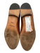 Ralph Lauren Purple Shoe Size 38.5 B Brown Leather Perforated Loafers Brown / 38.5 B