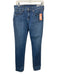 Rag & Bone Size 25 Medium dark wash Cotton Blend Denim Mid Rise Slim Jeans Medium dark wash / 25
