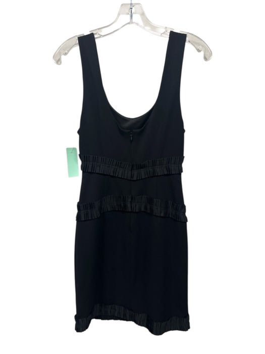 One33 Social Size 2 Black Polyester Sleeveless Scoop Neck Knee Length Dress Black / 2