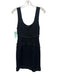 One33 Social Size 2 Black Polyester Sleeveless Scoop Neck Knee Length Dress Black / 2