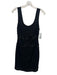One33 Social Size 2 Black Polyester Sleeveless Scoop Neck Knee Length Dress Black / 2