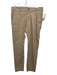 Boss Size 30R Brown Cotton Solid Zip Fly Men's Pants Brown / 30R