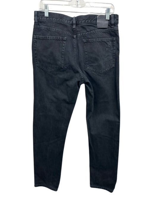 Zegna AS IS Size 32 Black Cotton Solid Jean Men's Pants Black / 32