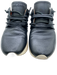 Esse Ut Esse Shoe Size 39 Black Leather Upper Fringe Low Top Lace Up Sneakers Black / 39