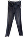 Free People Size 27 Grey Cotton Denim High Rise Zip Fly Skinny Jeans Grey / 27