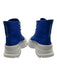 Alexander McQueen Shoe Size 39.5 Blue & White Canvas & Rubber Platform Sneakers Blue & White / 39.5
