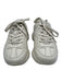 Gucci x Disney Shoe Size 5.5 White & Multi Leather Lace Up Graphic Sneakers White & Multi / 5.5