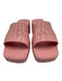 Gucci Shoe Size 38 Pink Rubber open toe Block Heel Square Toe Sandals Pink / 38