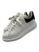 Alexander McQueen Shoe Size 39.5 White & Black Leather Lace Up Platform Sneakers White & Black / 39.5