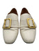 Bally Shoe Size 40 Cream Leather Slip On Box Included Convertible Loafers Cream / 40