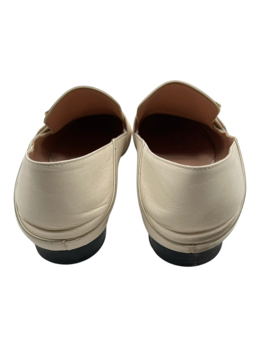 Bally Shoe Size 40 Cream Leather Slip On Box Included Convertible Loafers Cream / 40