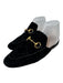 Gucci Shoe Size 6 Black Leather Velvet Guccissima Horsebit Shoes Black / 6