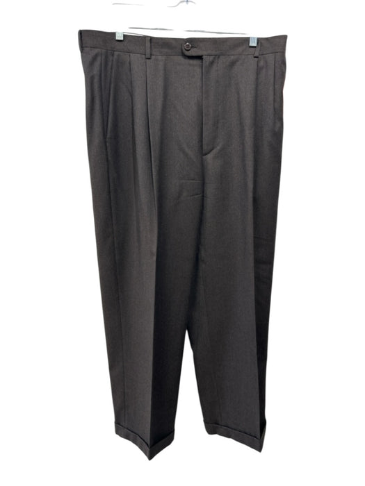 Zanella Size 36 Brown Wool Men's Pants Brown / 36