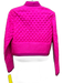 Isabel Marant Size S / 36 Hot pink Silk Hook & Eye Quilted Long Sleeve Jacket Hot pink / S / 36