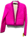 Isabel Marant Size S / 36 Hot pink Silk Hook & Eye Quilted Long Sleeve Jacket Hot pink / S / 36