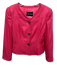 Giorgio Armani Size S / 38 Coral Pink Silk Button Down Pockets Jacket Coral Pink / S / 38