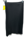 Valentino Size 2 Charcoal Gray Polyester Side Zip Knee Length Skirt Charcoal Gray / 2