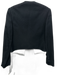 Lanvin Size S / 36 Black & White Viscose Open Front Bow Long Sleeve Jacket Black & White / S / 36