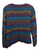 Missoni Size S / 40 Purple, Brown, Black Wool Pleated Abstract Skirt Set Purple, Brown, Black / S / 40