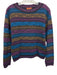 Missoni Size S / 40 Purple, Brown, Black Wool Pleated Abstract Skirt Set Purple, Brown, Black / S / 40